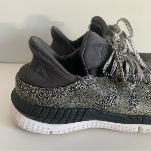 •REEBOK• ZPrint Her Mtm Size 7.5 Coal/White - Picture 8 of 13